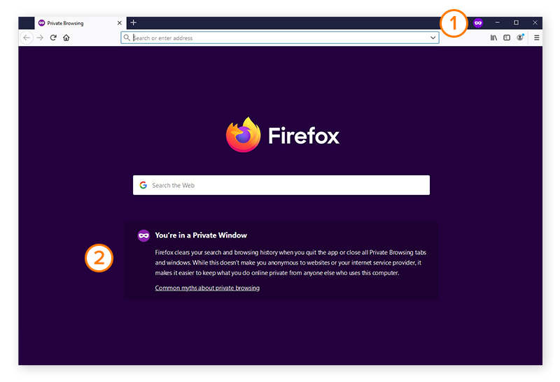 Privater Modus in Firefox Wie sich Firefox inkognito